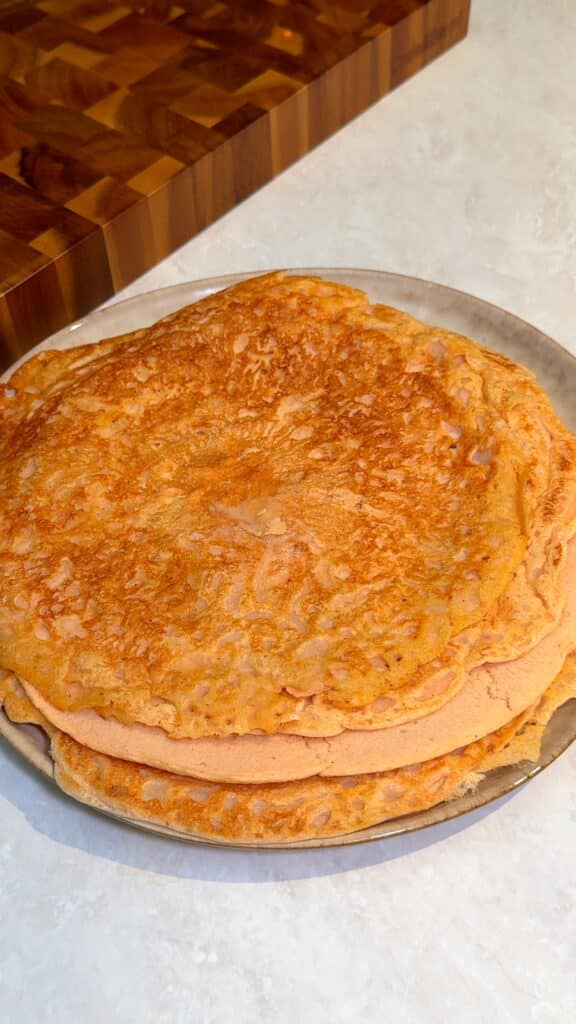 Wraps de lentejas rojas con 2 ingredientes