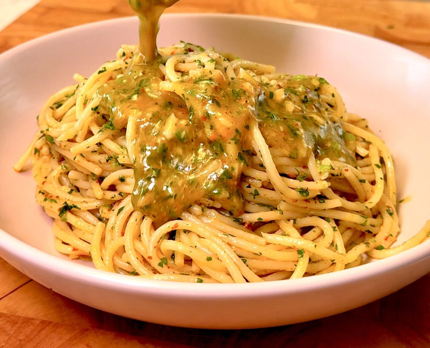 Espaguetis Aglio e Olio