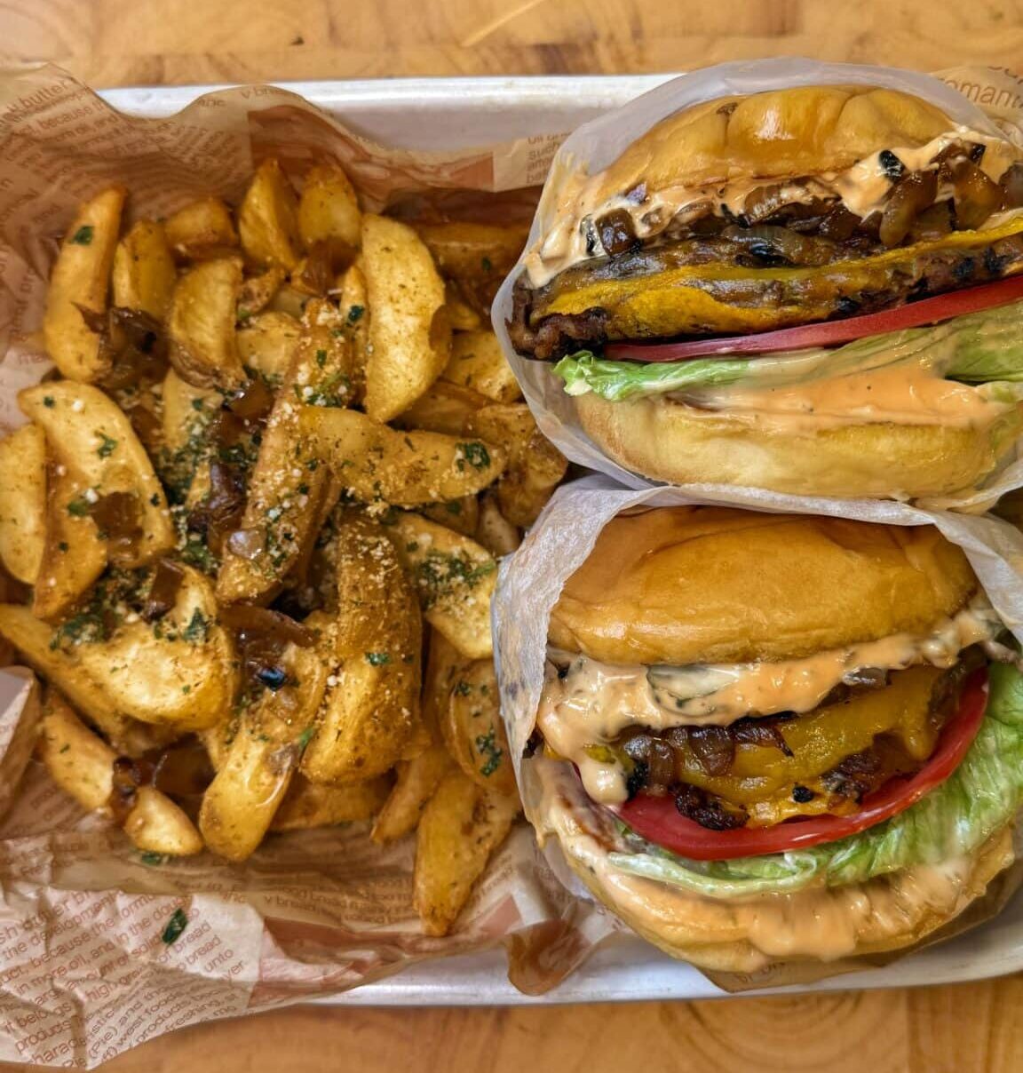 Hamburguesa de Frijoles Negros Estilo In N Out