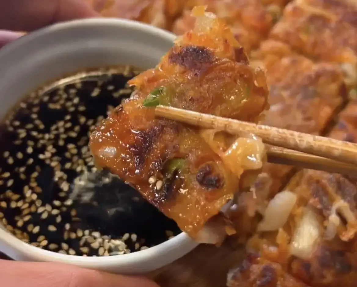 Kimchijeon (Tortilla de Kimchi)