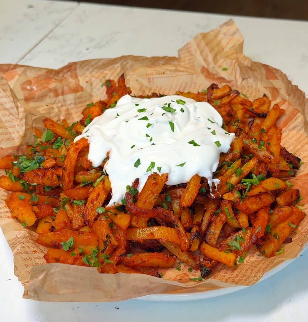 Papas fritas Bata Harra