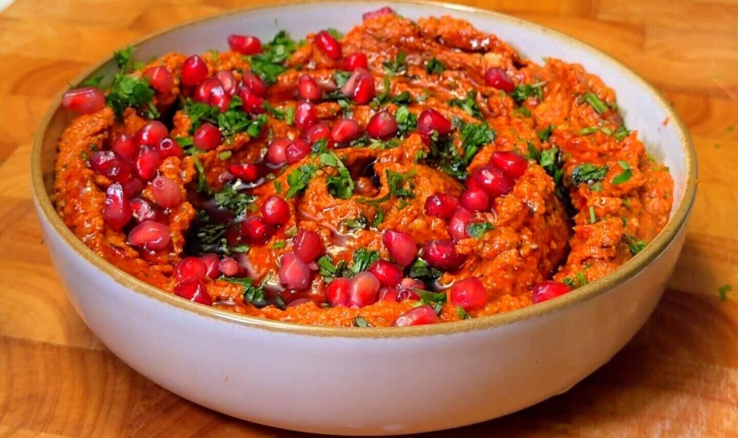 Muhammara (Dip de Pimiento Rojo Asado)