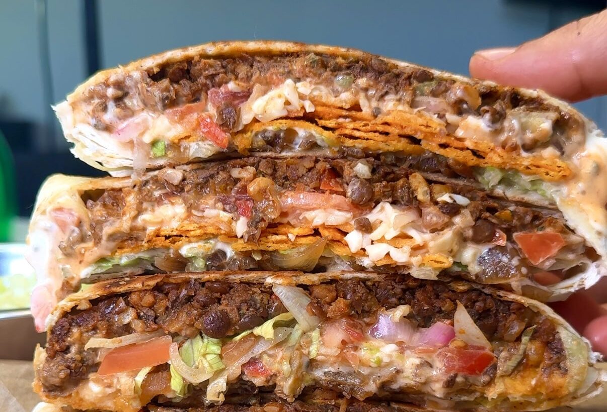 Crunchwrap Supremo Vegano