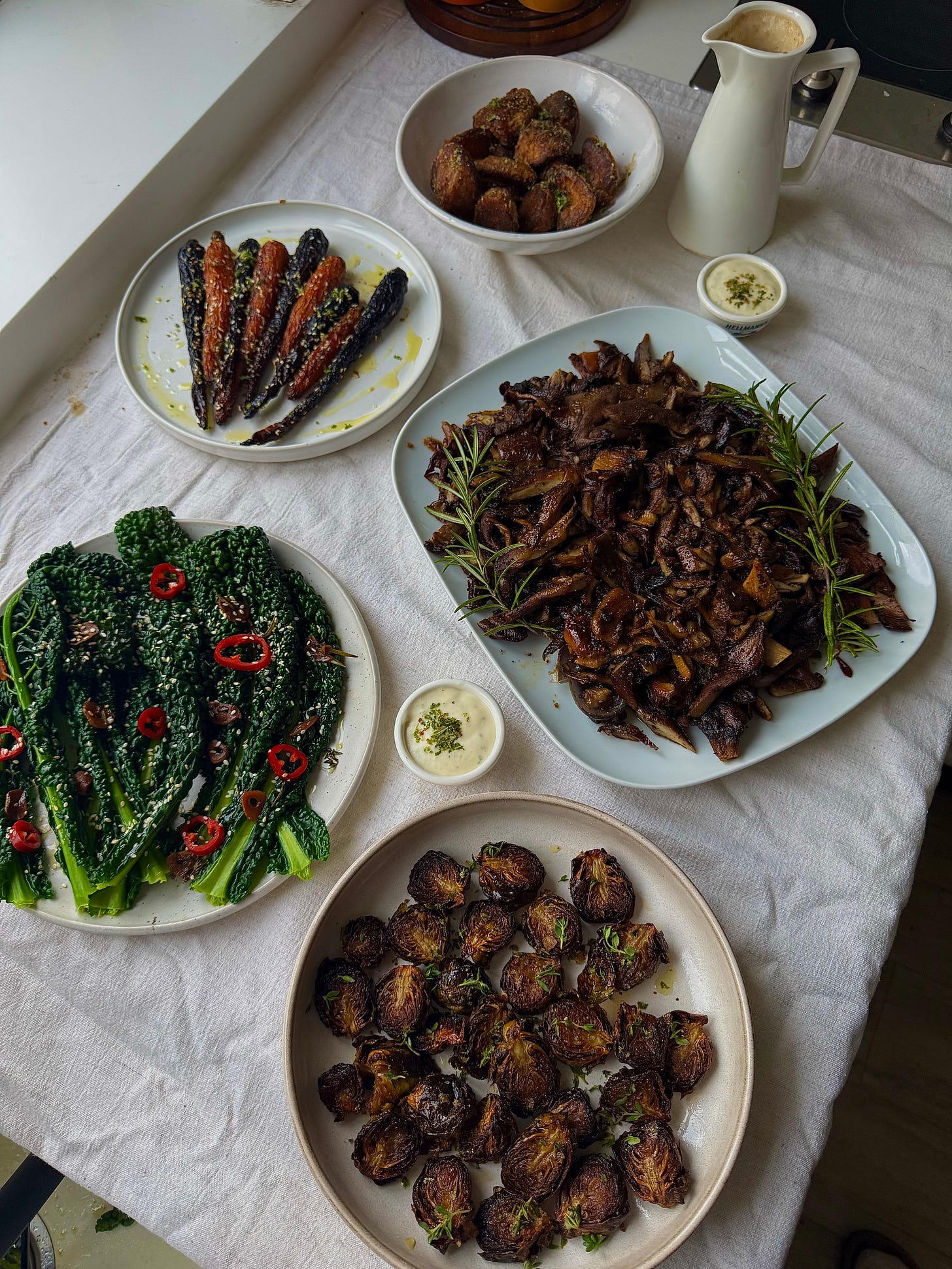 Setas de Ostra Asadas