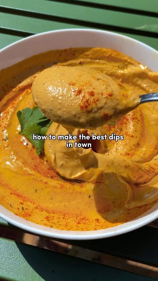 Hummus de Pimiento Rojo Asado