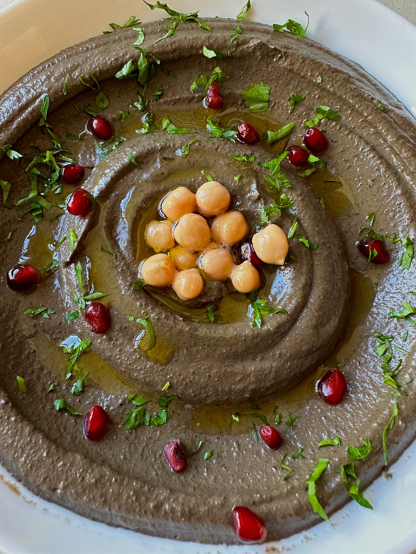 Hummus de Ajo Negro