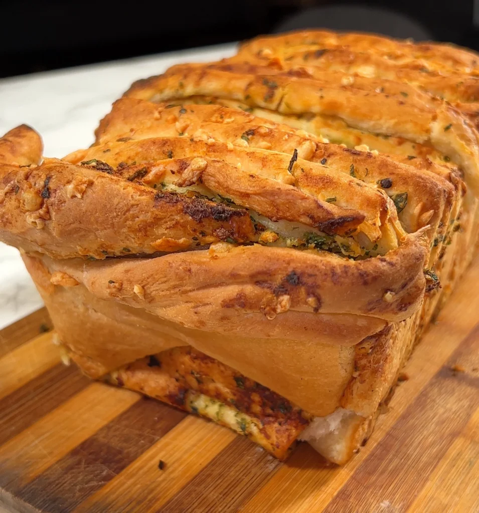 Pan de Ajo Vegano Desmenuzable