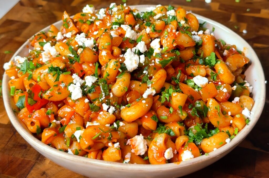 Ensalada de pasta turca